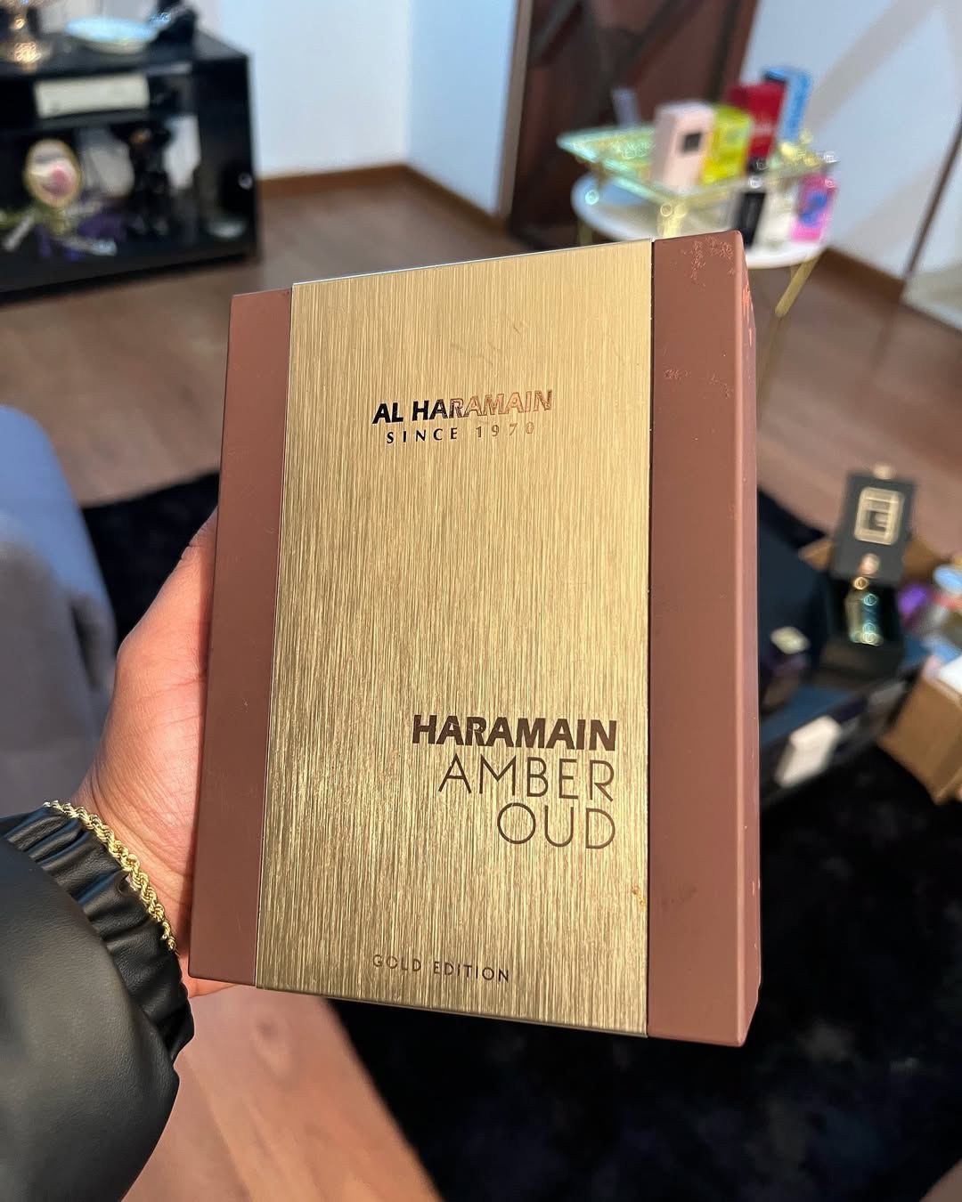 Amber Oud Gold Edition Al Haramain - 100ml + OBSEQUIO