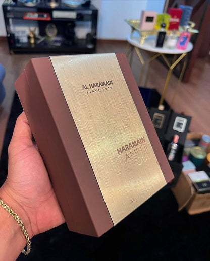 Amber Oud Gold Edition Al Haramain - 100ml + OBSEQUIO