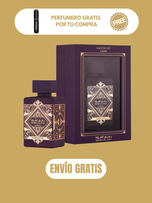 Amethyst Lattafa - 100ml + OBSEQUIO
