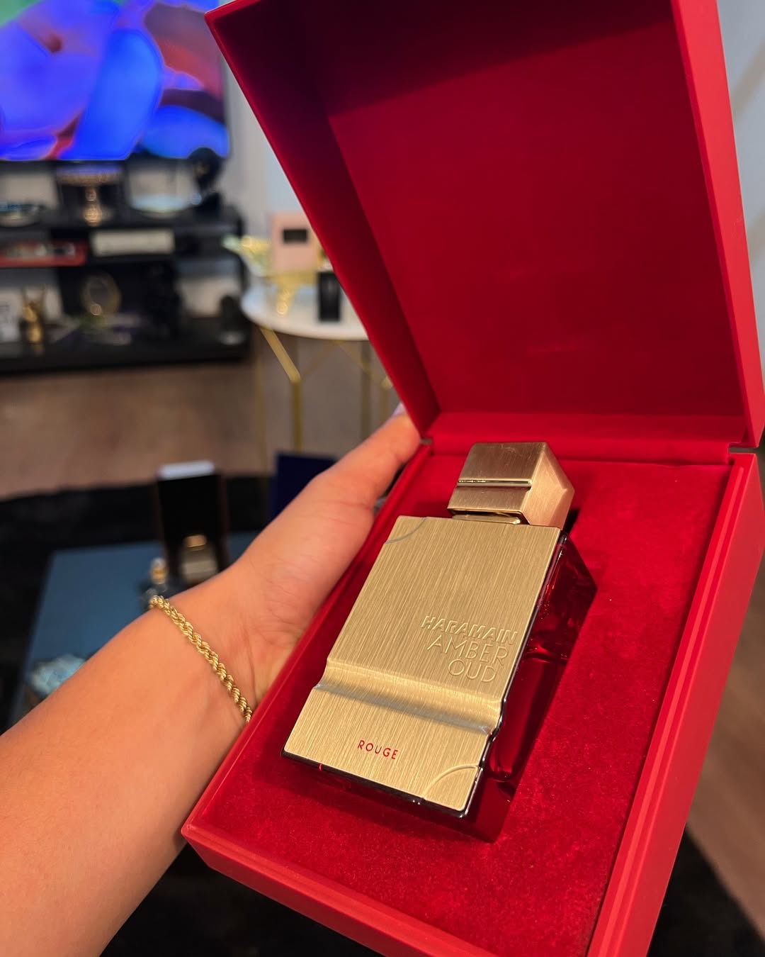 Amber Oud Rouge Al Haramain  - 100ml + OBSEQUIO