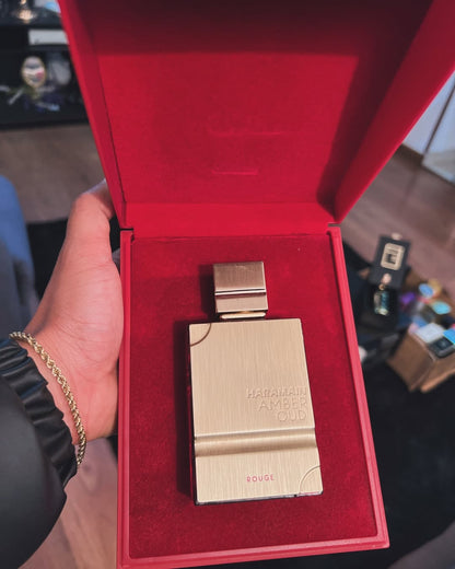 Amber Oud Rouge Al Haramain  - 100ml + OBSEQUIO